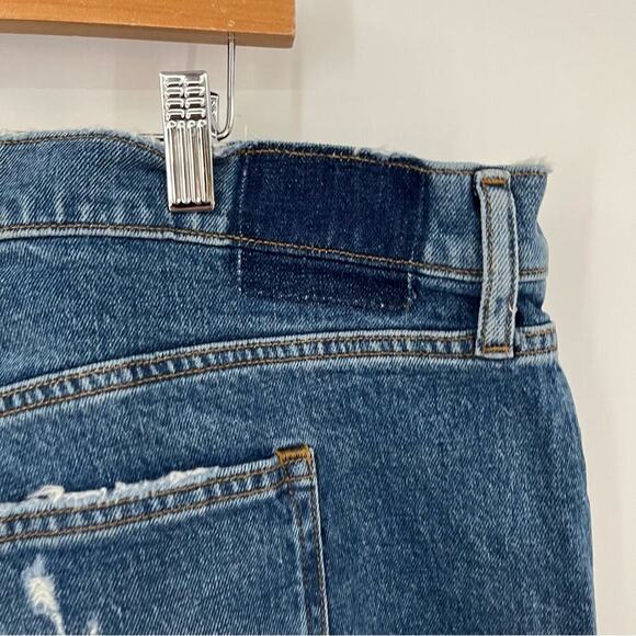 NWT A&F 22 PLUS 4” Mom Short Curve Love Dark 36/22 high rise 0853 - Picture 9 of 12